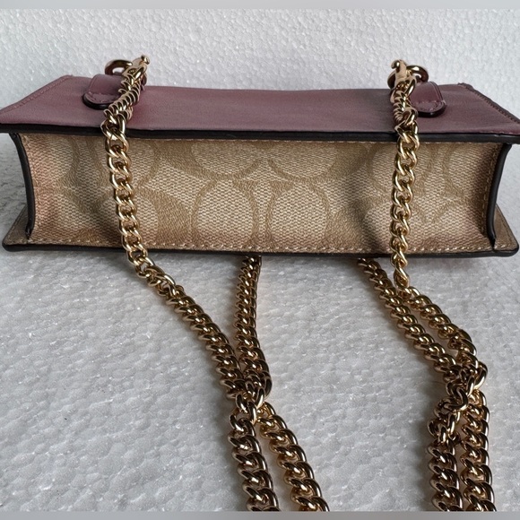 Coach Flap Belt Bag In Signature Canvas With Butterfly Applique - Picture 10 of 14